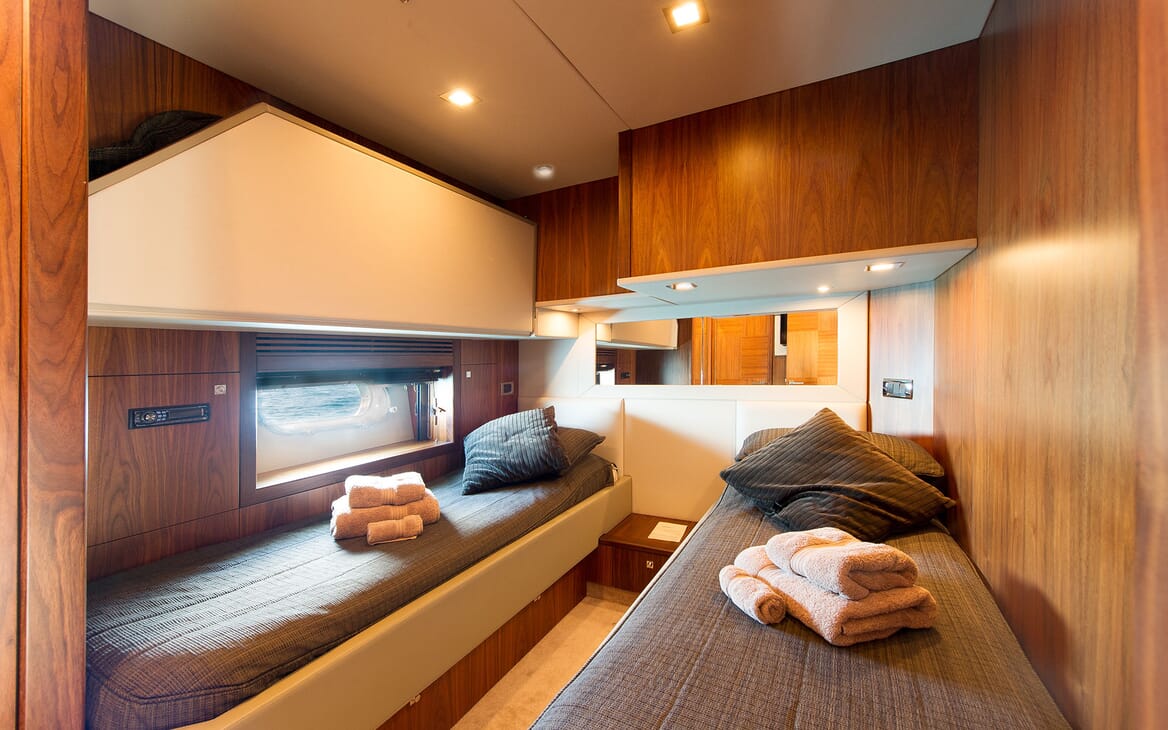 Motor Yacht ALVIUM Twin Guest Stateroom