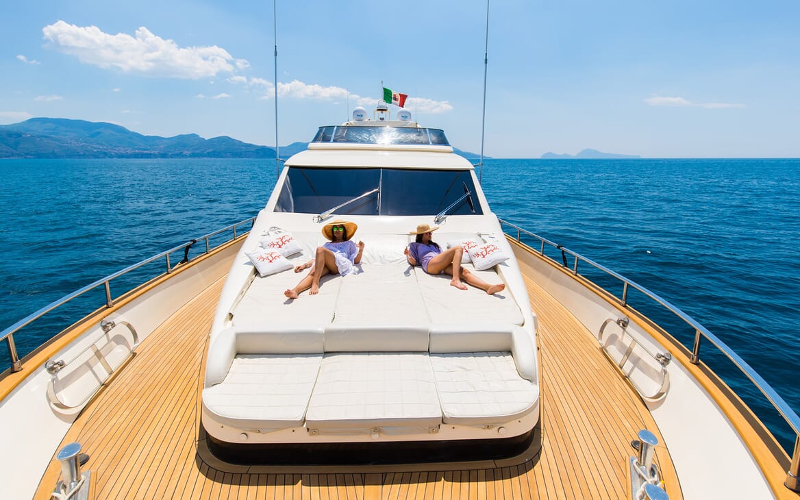 Motor Yacht Riviera main deck