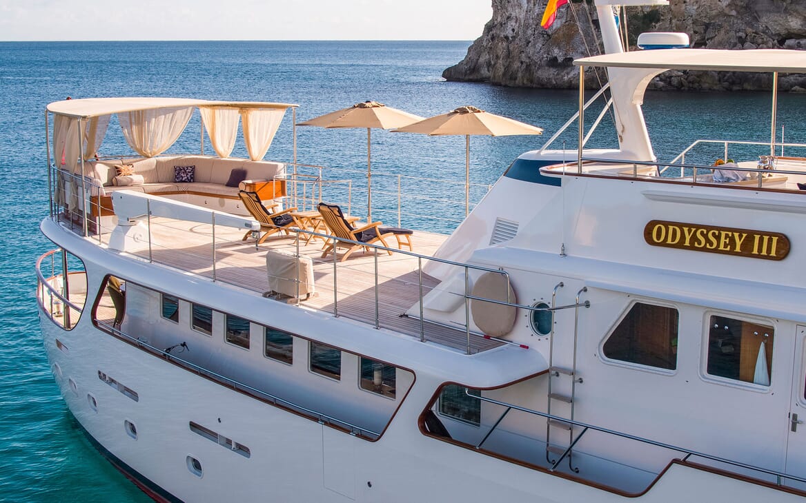 Motor Yacht ODYSSEY III Sun Deck