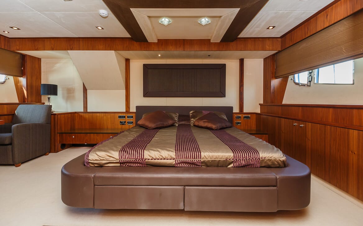 Motor Yacht The Best Way Master Stateroom