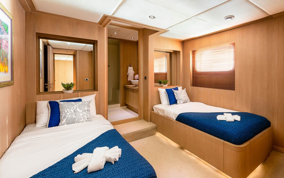 Motor Yacht GRACE Twin Guest Stateroom