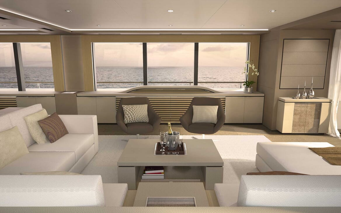 Motor Yacht Darnet 38m salon