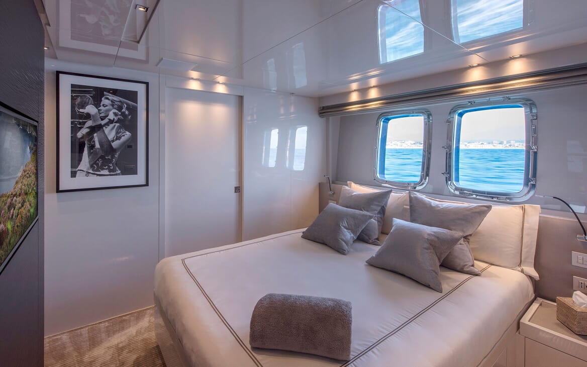 Motor Yacht SABBATICAL Guest Double Stateroom