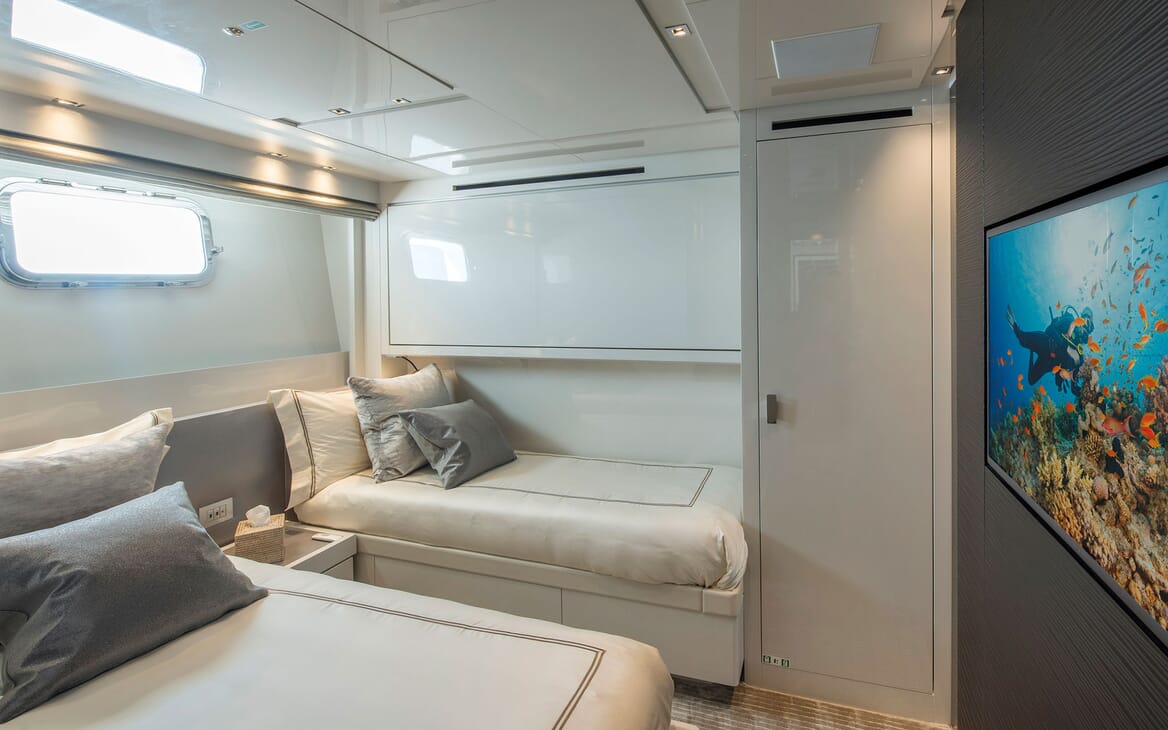 Motor Yacht SABBATICAL Twin Guest Stateroom