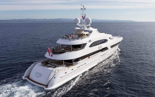 Asya Yacht For Charter Ocean Independence