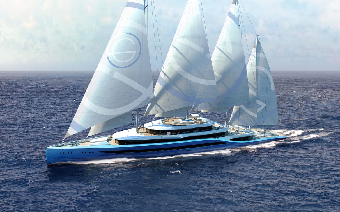 Sailing Yacht Atlas sailing