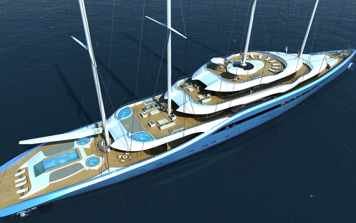 Sailing Yacht Atlas exterior
