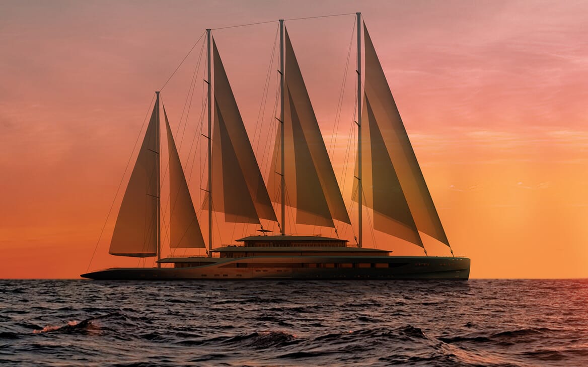Sailing Yacht Atlas underway