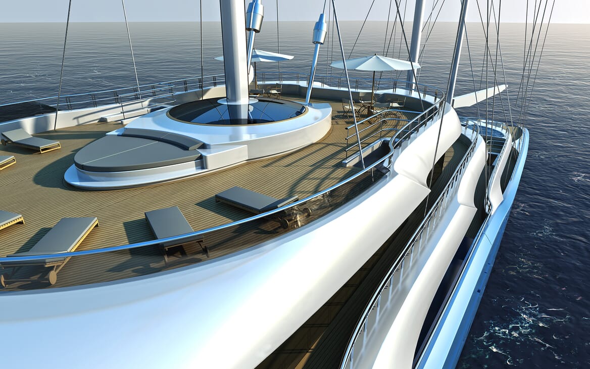 Sailing Yacht Atlas cruising