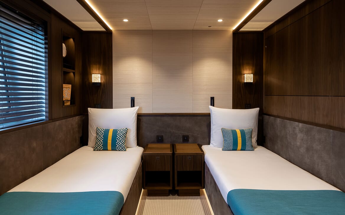 Motor Yacht MANA Twin Guest Stateroom