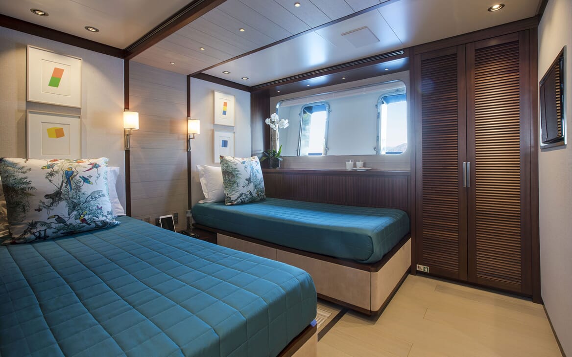 Motor Yacht MOKA Twin Guest Stateroom