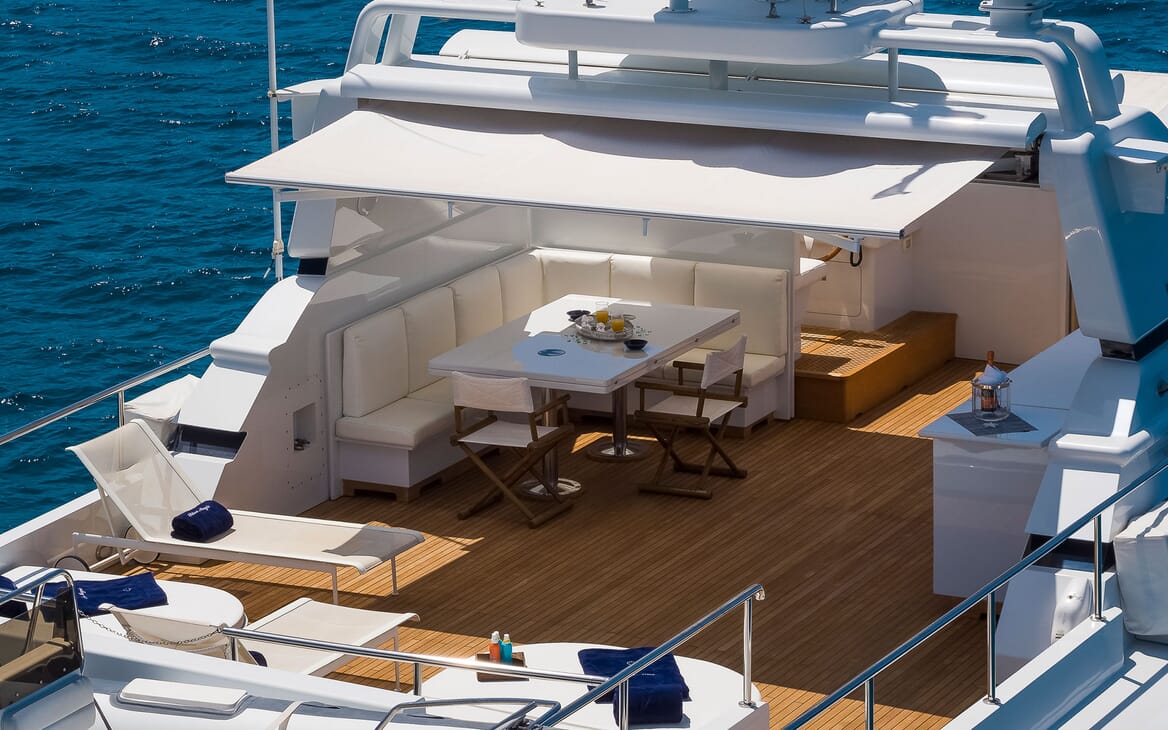 Motor Yacht BLUE MAGIC Sun Deck