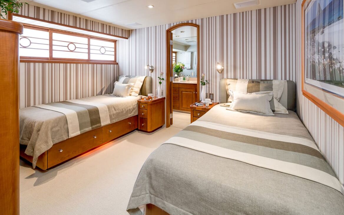 Motoryacht Daydream twin stateroom