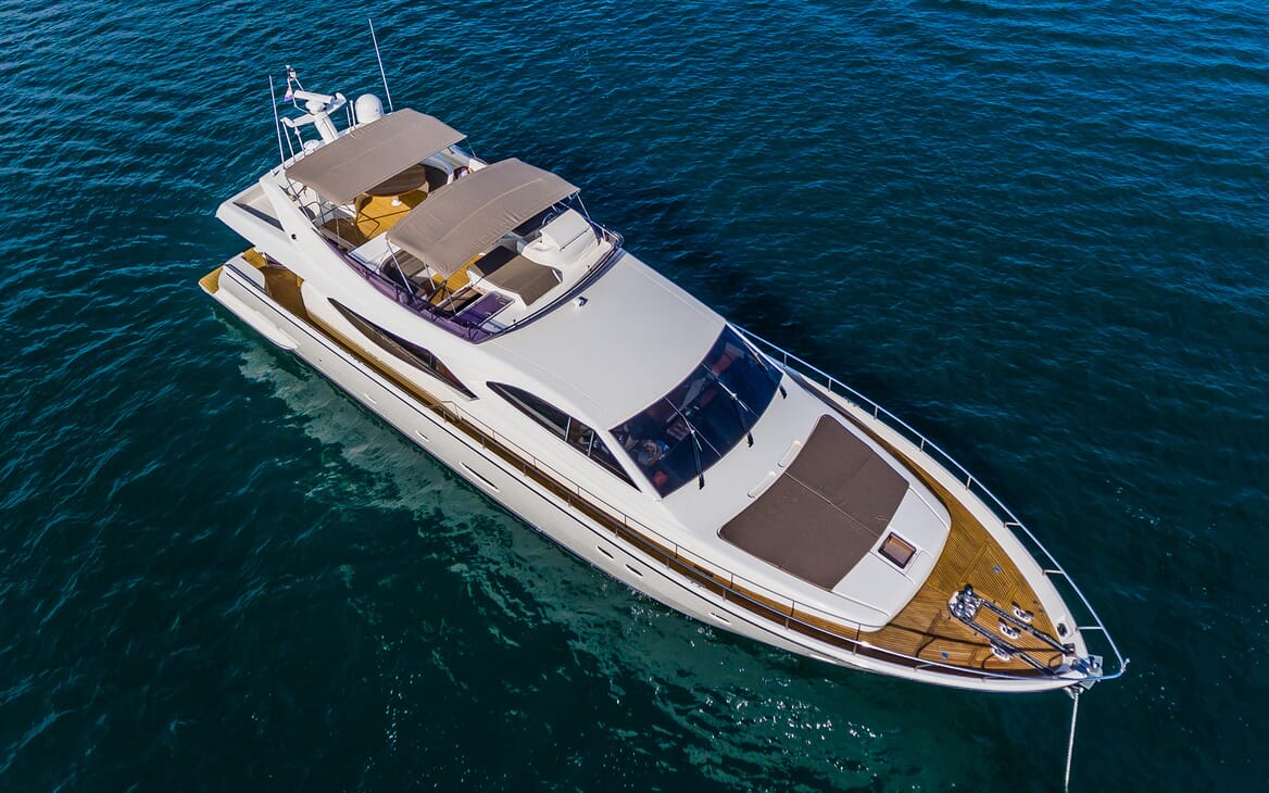 Motor Yacht Quo Vadis I Aerial Profile