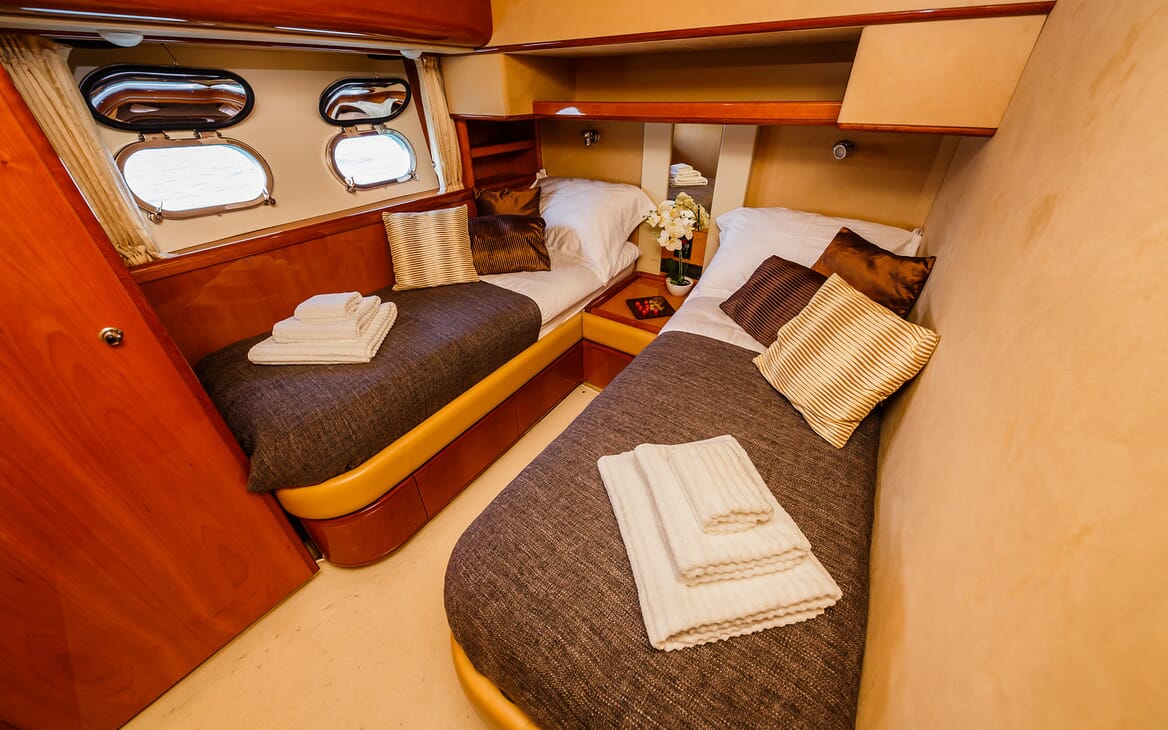 Motor Yacht Quo Vadis I Guest Twin Stateroom