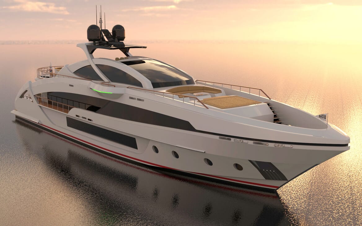 Conceptual super yacht Mr Mouse for sale