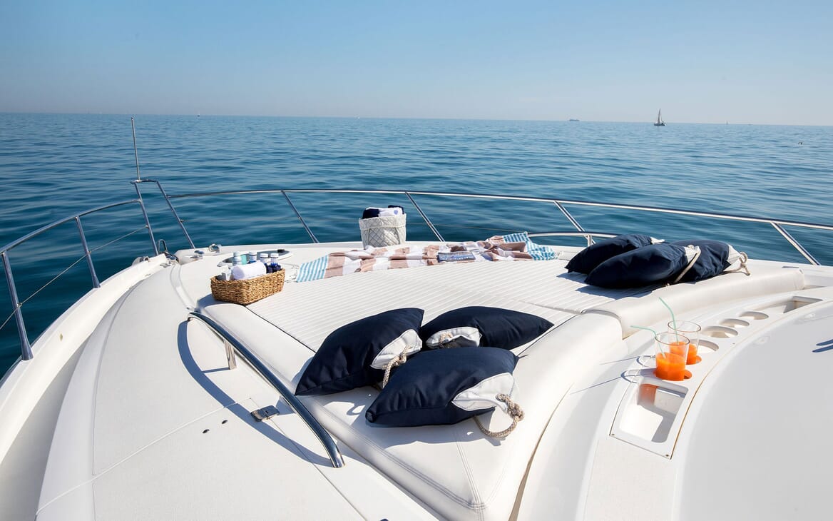 Motor Yacht MEDITERRANI IV Bow Sun Pad