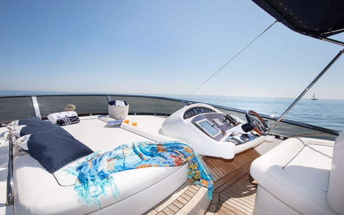 Motor Yacht MEDITERRANI IV Forward Sun Deck