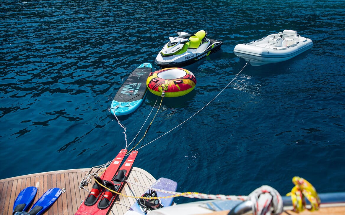 Motor Yacht SALT Tender and Toys