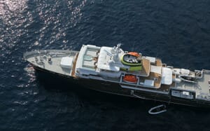 Motor Yacht YERSIN Aerial Exterior