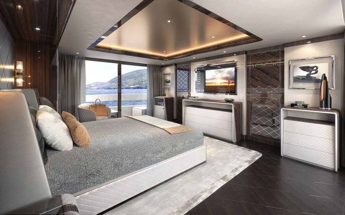 Motor Yacht DYNAMIQ G350 VIP Stateroom
