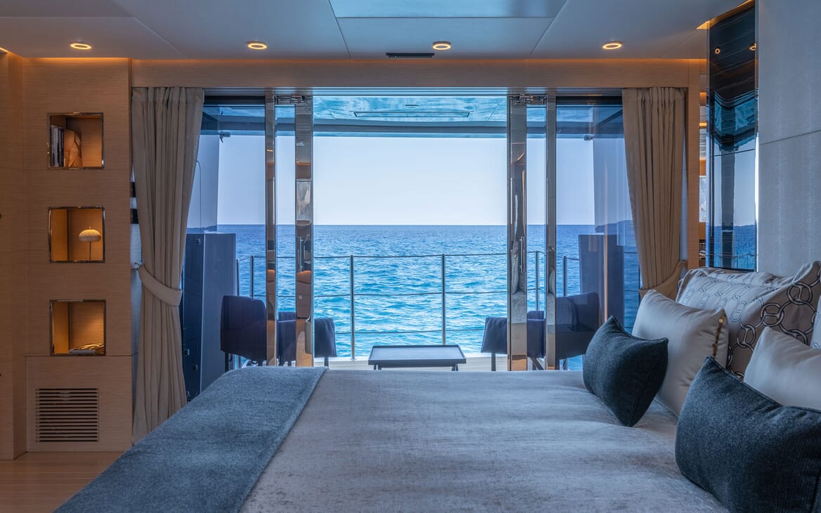 Motor Yacht LEL Stateroom Balcony