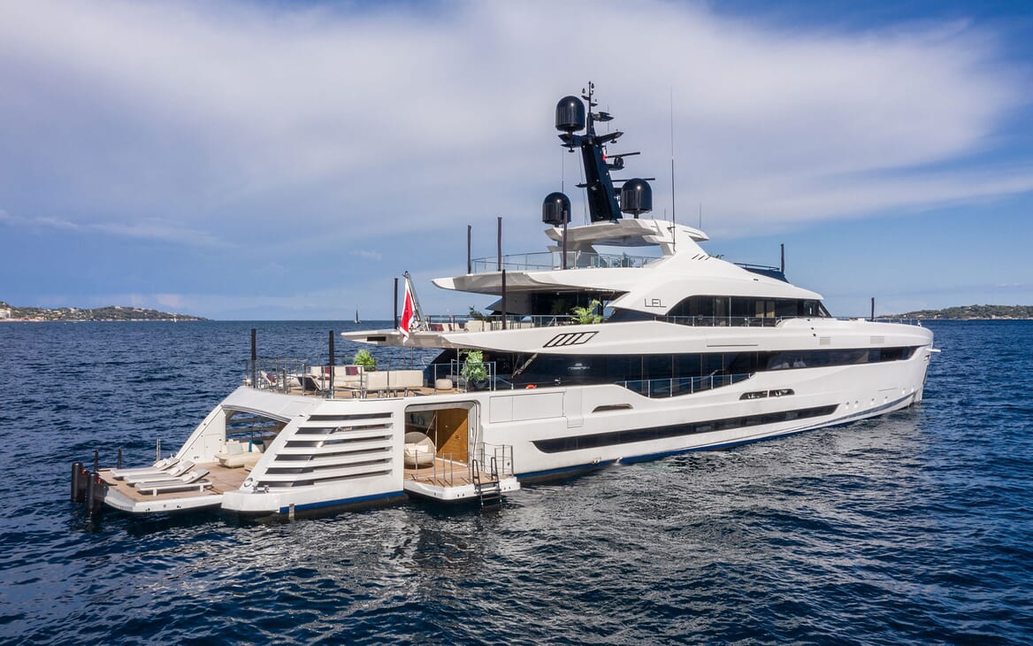 Motor Yacht LEL Side On Exterior