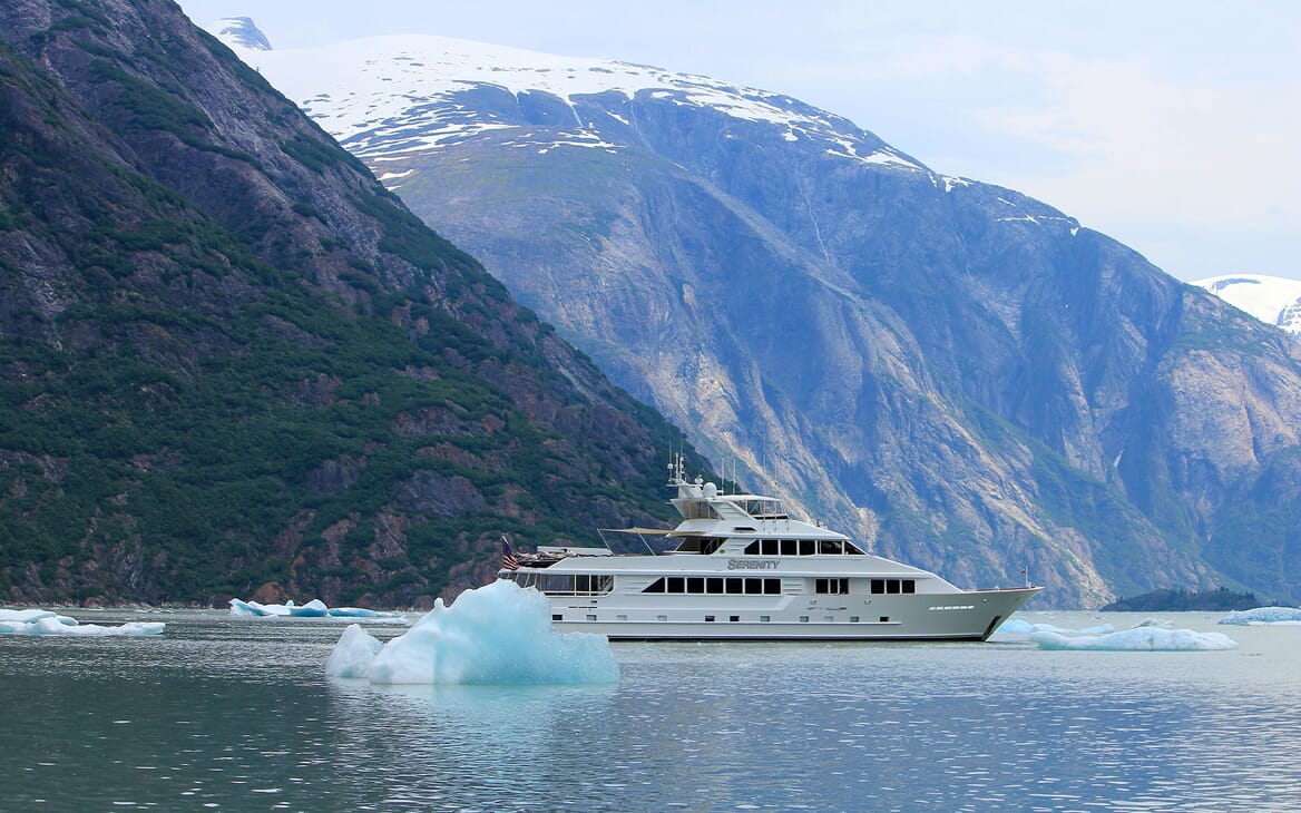 Motor Yacht SERENITY 122 Exterior with Icebergs