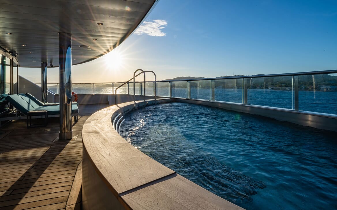 Motor Yacht SCENIC ECLIPSE Aft Deck Pool