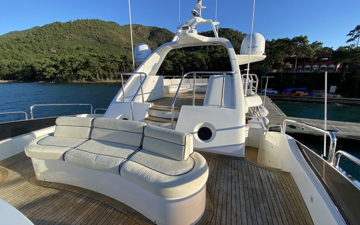 Motor Yacht TURK'S Sun Deck