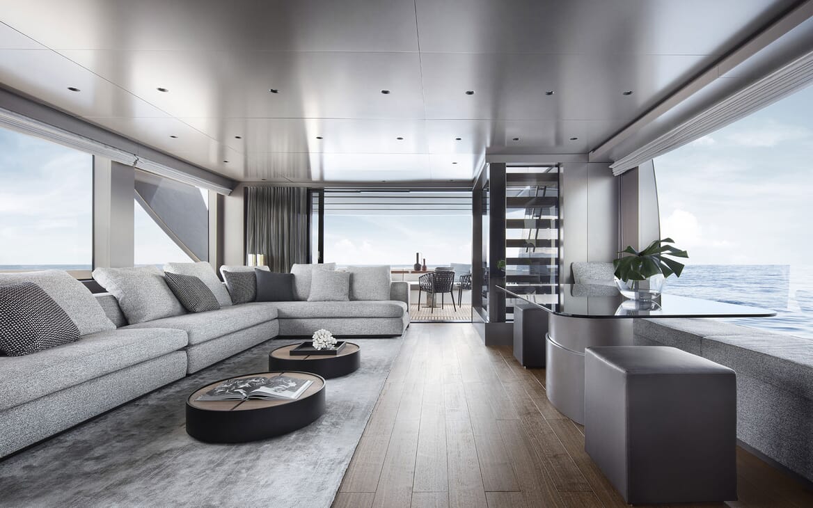 Motor Yacht SEVEN salon