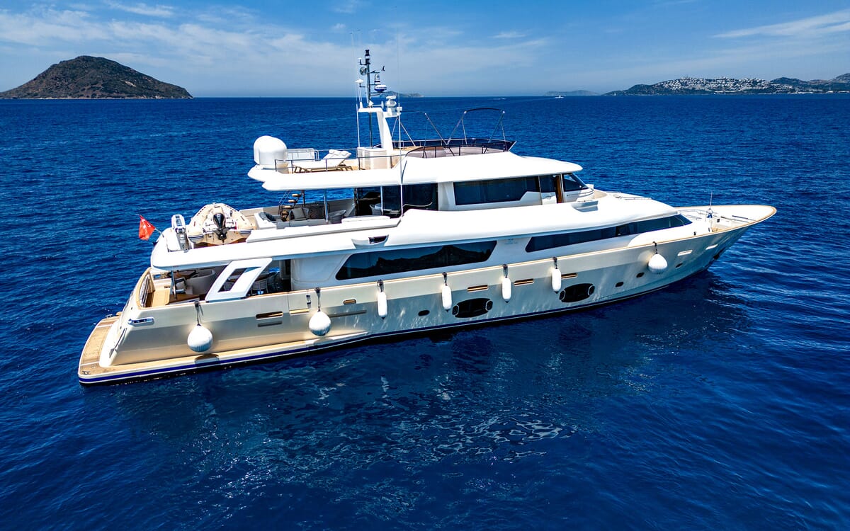 30 to 40 meter yachts for sale