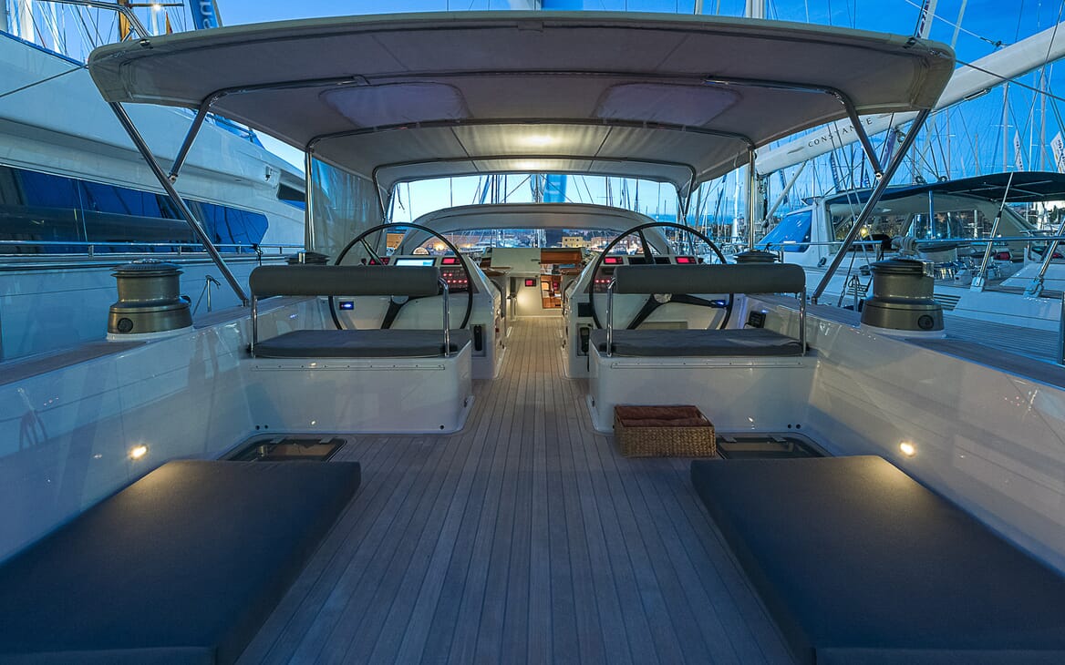Sailing Yacht Sindonemo outdoor seating