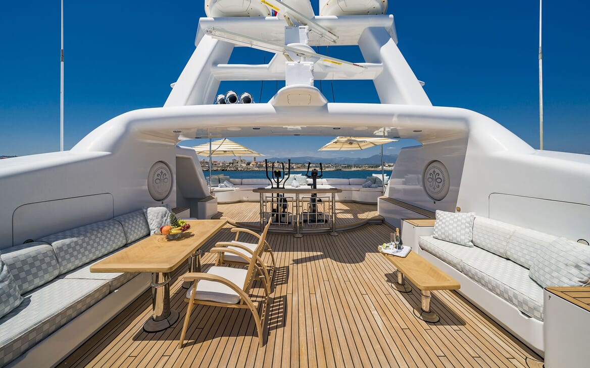 Motor Yacht MOSAIQUE Sun Deck