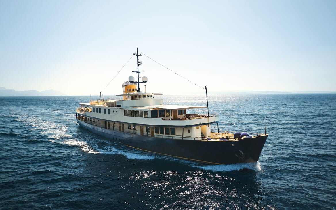 Motor Yacht SEAGULL II Underway with Toys