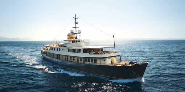 Motor Yacht SEAGULL II Underway with Toys