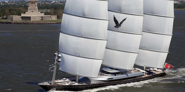 Sailing Yacht Maltese Falcon sailing