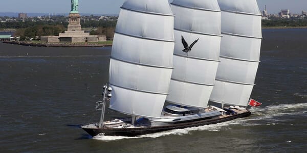 Sailing Yacht Maltese Falcon sailing