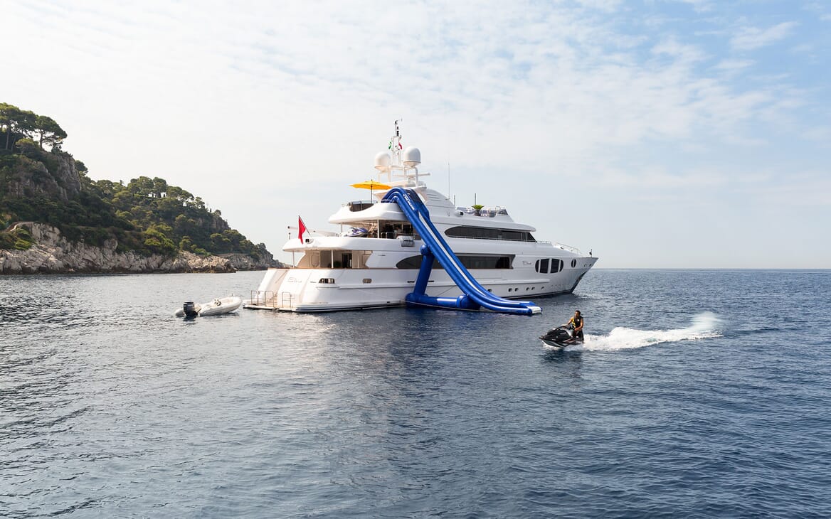 Motor Yacht BINA Extrior with Toys