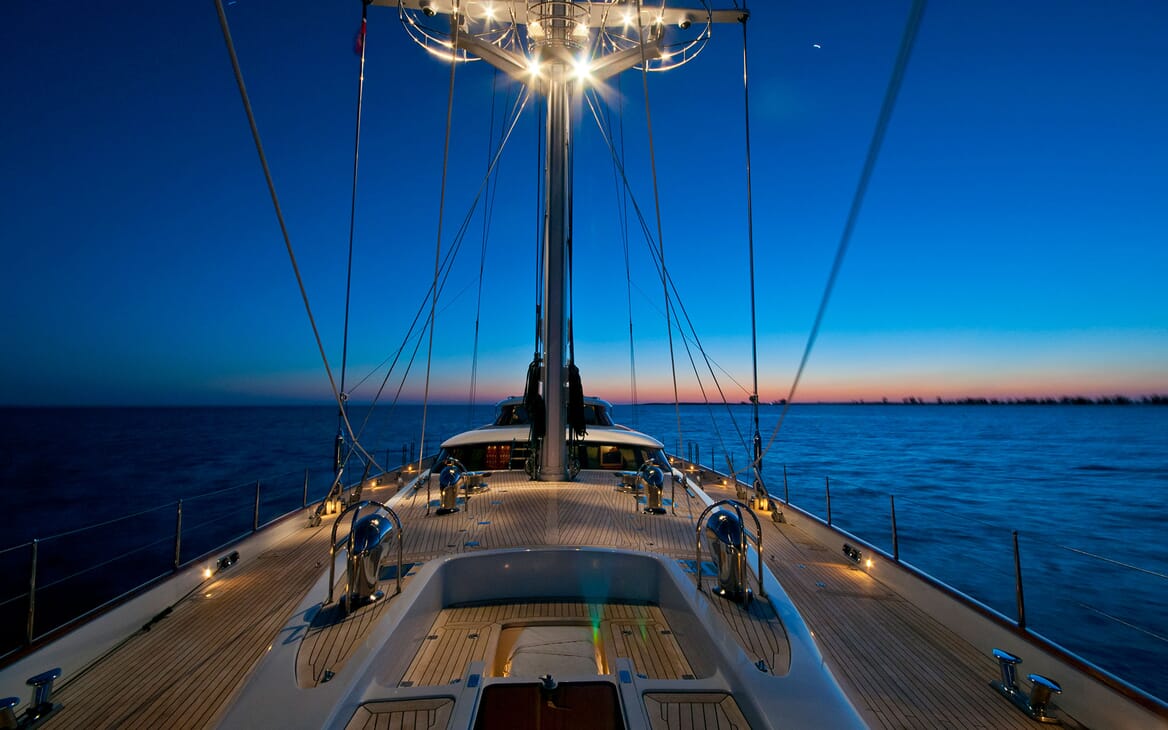 Sailing Yacht HYPERION Deck