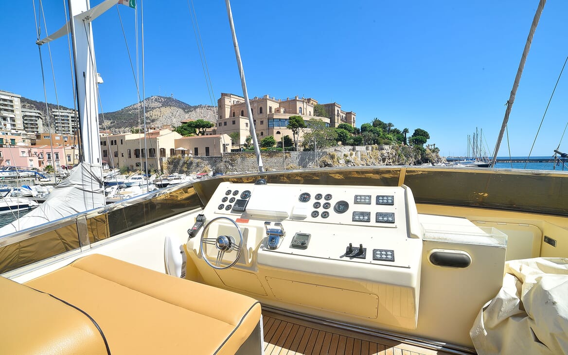 Motor Yacht ANDEA Aerial Shot
