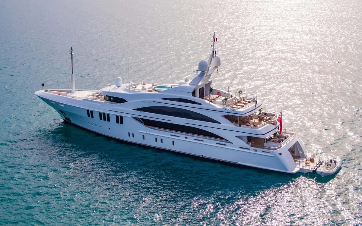 silver angel yacht interior