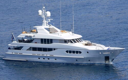 yacht 40m a vendre