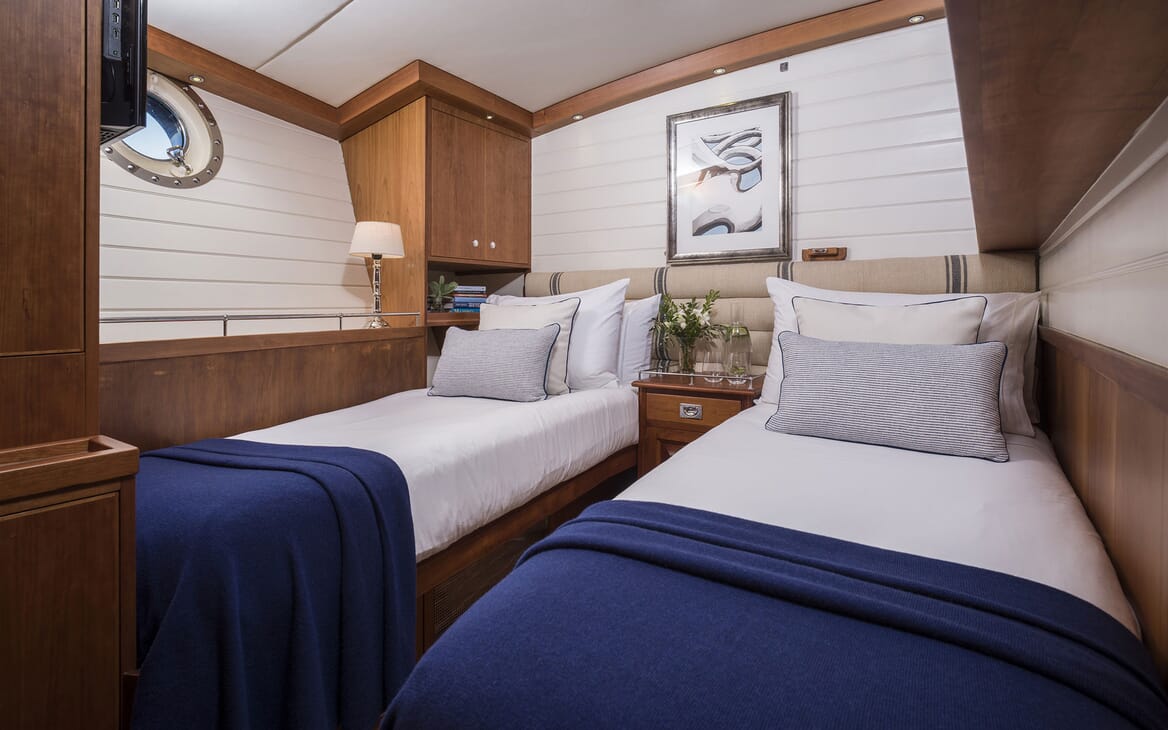 Sailing Yacht ALEXA OF LONDON Twin Stateroom