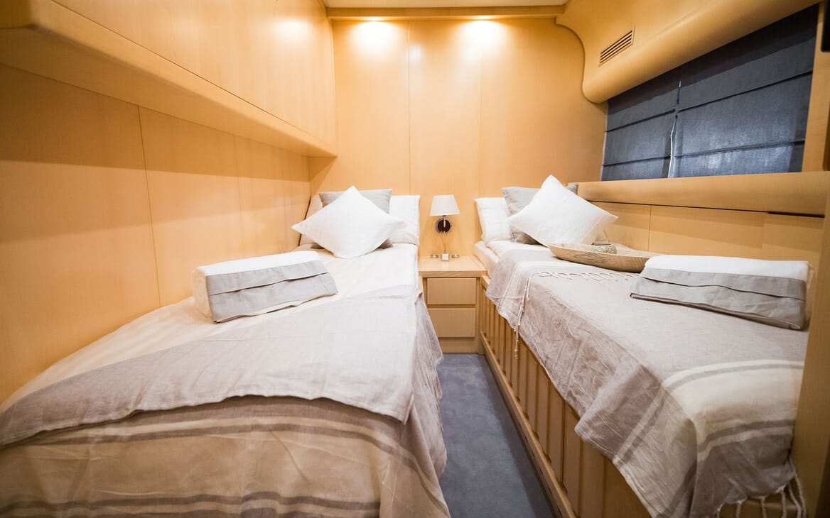 Motor Yacht AYA Twin Guest Stateroom
