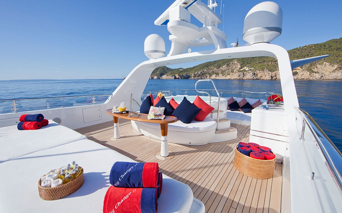 Motor Yacht Big Change II sundeck