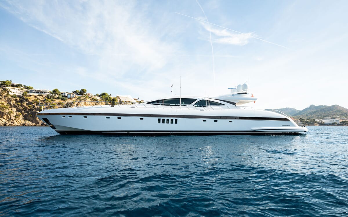 30 to 40 meter yachts for sale