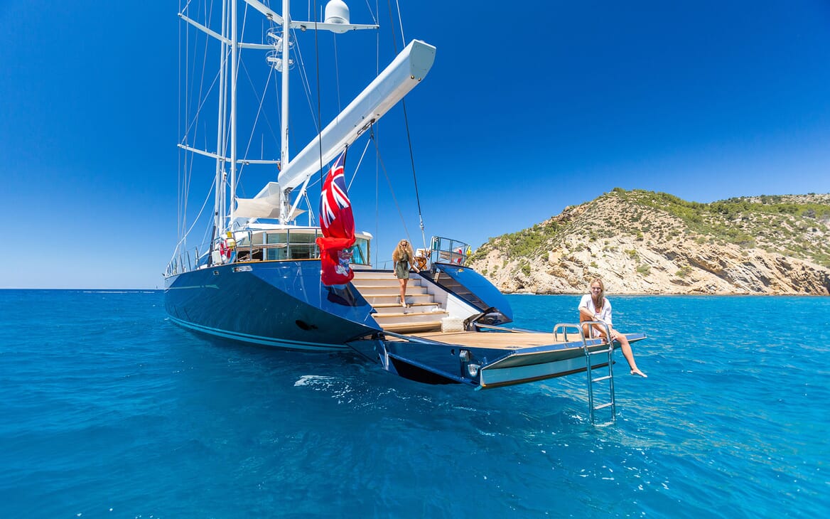 Sailing Yacht Q Aft Swim Platform