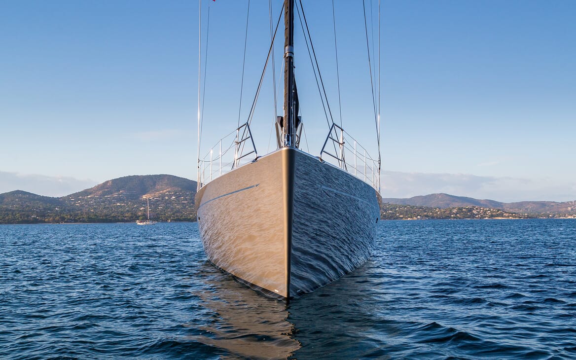 Sailing Yacht A Sulana Bow