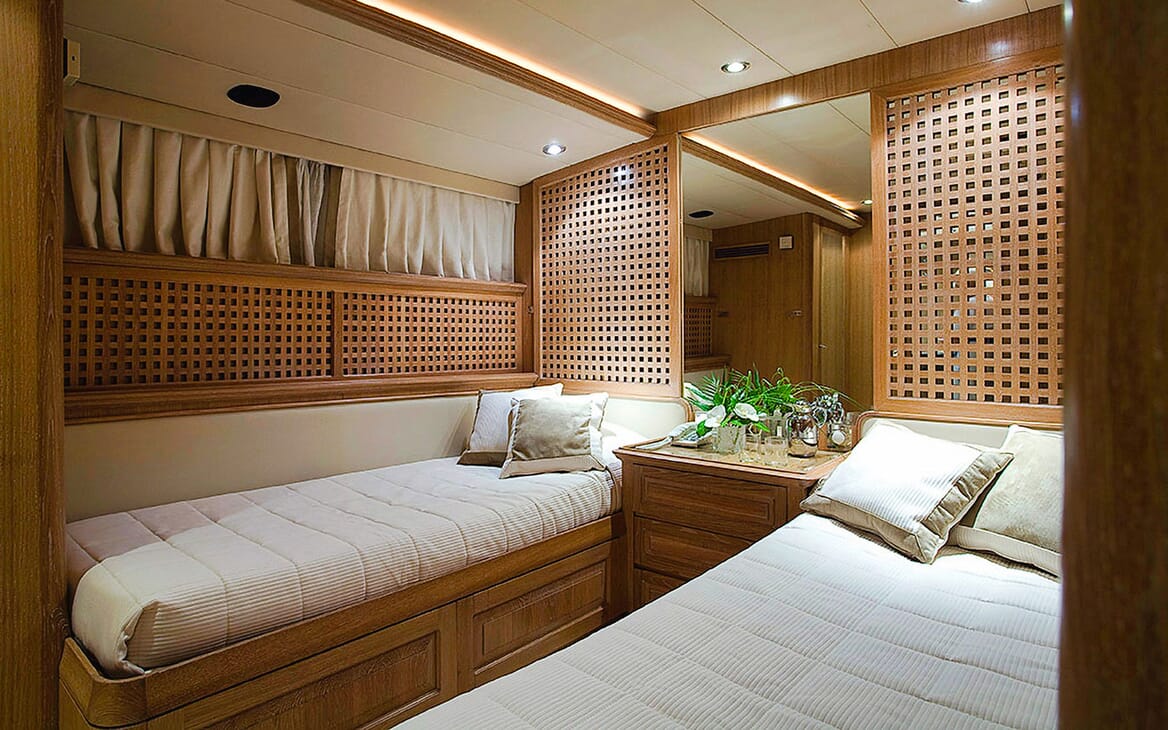 Sailing Yacht ALTHEA Twin Guest Stateroom
